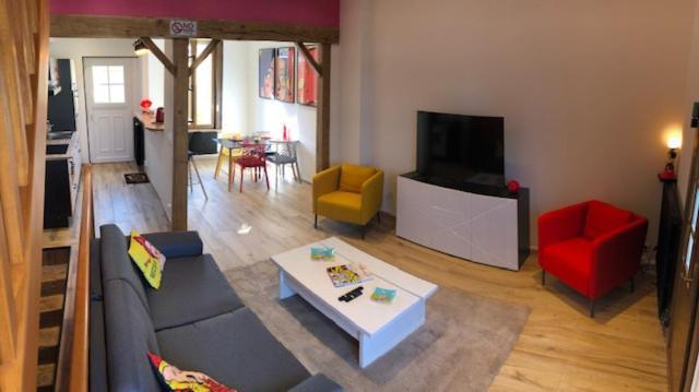 Maison Avec Garage Pop' Appart' Laon Eksteriør bilde